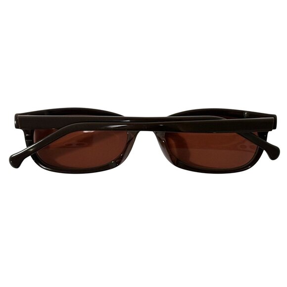 Gince Goods Danny Small Sunglasses in Chocolate Brown/Burgundy main image 6